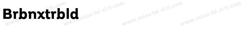 Boriboon Extrabold字体转换